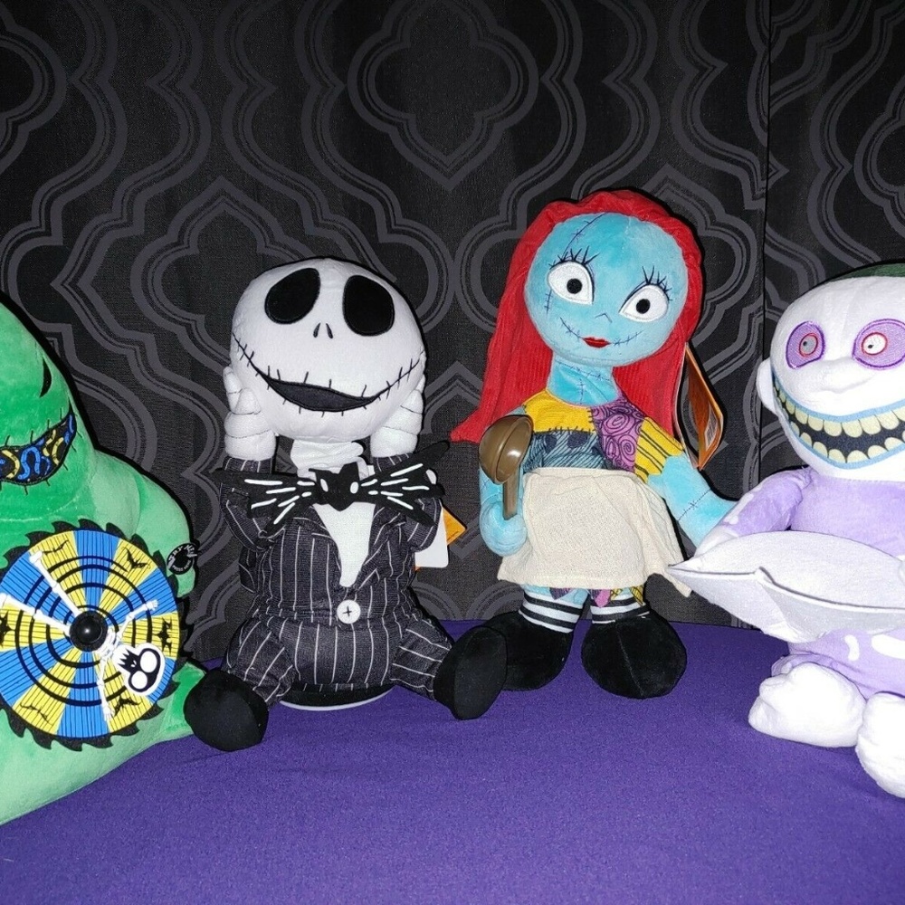 NEW 2021 Nightmare Before Christmas Animated Sing Music Plush Jack Sally Oogie